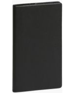 Agenda Semainier de poche 2025 - Espace 17 - 175 x 90 mm - Noir EXACOMPTA