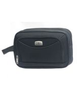 DAVIDT'S 269200-01 : Trousse de toilette en toile -  Noir