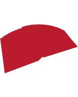 Carton de Bricolage A4 - Rouge foncé - 300 g/m² : FOLIA Lot de 50 Visuel