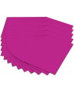 Carton de Bricolage A4 - Rose vif - 300 g/m² : FOLIA Lot de 50 Visuel