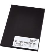 Carton de Bricolage A4 - Noir - 300 g/m² : FOLIA Lot de 50 Visuel