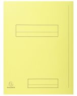 Lot de 50 Chemises rigides imprimées - Jaune EXACOMPTA Super 210 Image