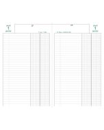 Agenda de Banque 2026 EXACOMPTA 38682E 2 volumes 175 x 280 mm modèle
