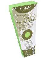 Intercalaires trapézoïdales - 240 x 105 mm - Vert : EXACOMPTA Forever Lot de 100