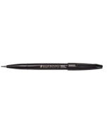 Photo Stylo feutre Sign Pen SES15 - Noir PENTEL ARTS