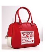 88687C CLAIREFONTAINE : Sac de Bowling - Passionnément - Rouge