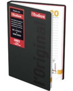 Agenda Scolaire 2025/2026 - L'Etudiant l'Original Noir OXFORD
