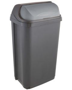 Poubelle avec couvercle - 50 litres - Graphite KEEEPER Rasmus