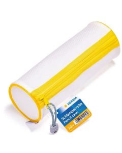 Trousse ronde pour stylos Jaune HERMA