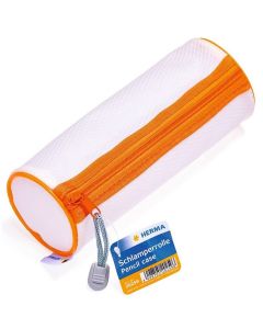 Trousse ronde pour stylos Orange HERMA