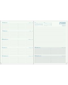 Agenda Semainier 2025 - 270 x 210 mm EXACOMPTA Espace 27