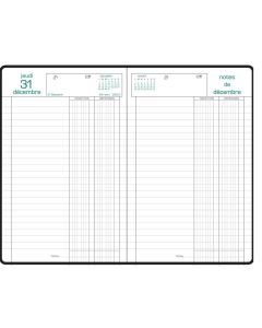 Agenda 2025 Recettes et Dépenses EXACOMPTA 135 x 210 mm Modèle