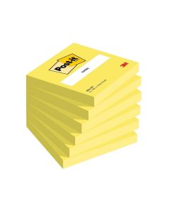 Notes adhésives - Jaune - 76 x 76 mm POST-IT