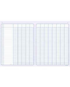 Registre 13 colonnes - 320 x 250 mm 100 pages ELVE