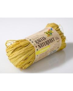 Pelote de Raphia - Jaune Citron : FOLIA Visuel