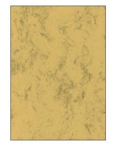Image SIGEL DP553 : Feuilles marbrées - Format A4 - Brun sable